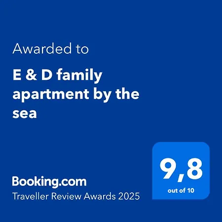 E & D Family By The Sea Apartamento *